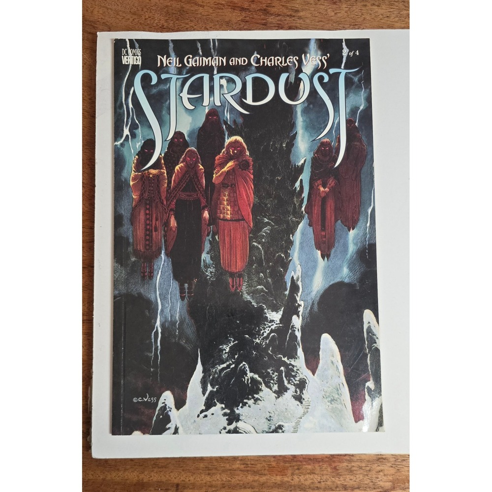 Neil Gaiman Stardust Issue 2 of 4 DC Comics Vertigo Charles Vess Fantasy 1997